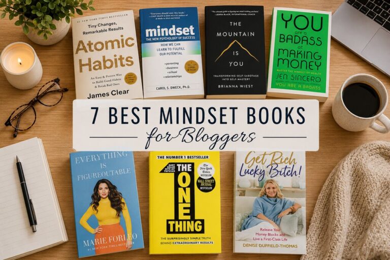7 Mindset Books That Changed How I Approach Blogging